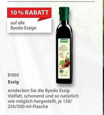 basic Byodo Essig Angebot