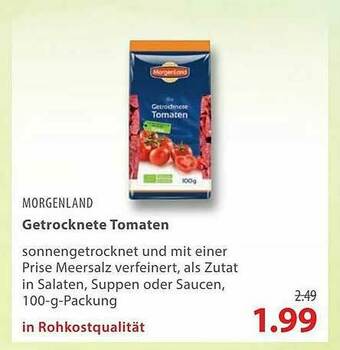 basic Morgenland Getrocknete Tomaten Angebot