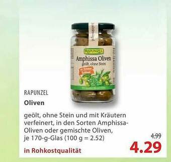 basic Rapunzel Oliven Angebot