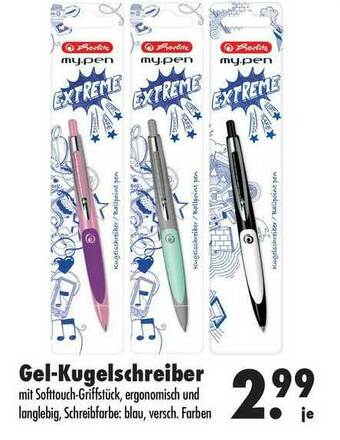 Mäc Geiz Gel-kugelschreiber Angebot