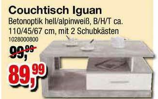 Möbelfundgrube Couchtisch Lguan Angebot