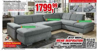 Möbelfundgrube Wohnlandschaft Apollo Angebot