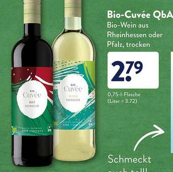 Aldi Süd Bio-cuvée Qba Angebot