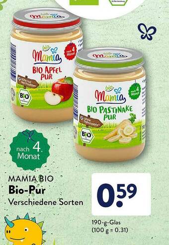 Aldi Süd Mamia Bio Bio-pur Angebot