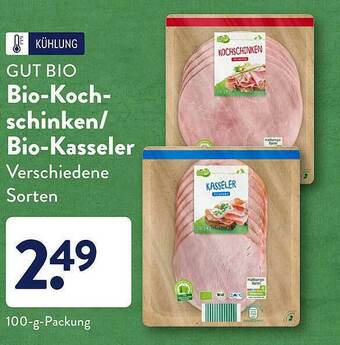 Aldi Süd Gut Bio Bio-kochschinken Bio-kasseler Angebot