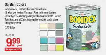 V Baumarkt Garden Colors Angebot