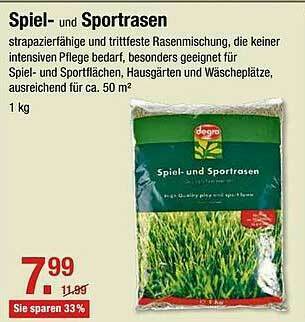 V Markt Spiel- Und Sportrasen Angebot