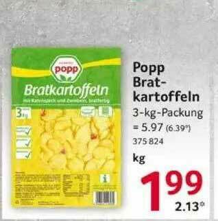 Selgros Popp Bratkartoffeln Angebot