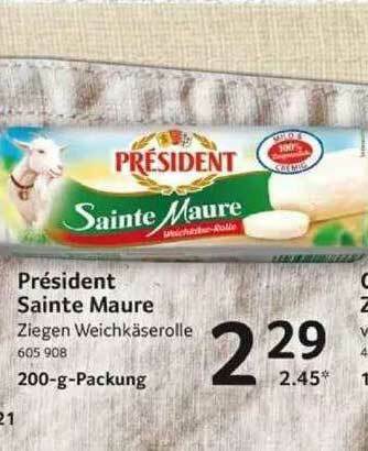 Selgros Président Sainte Maure Angebot