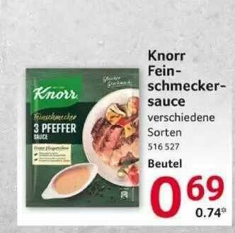 Selgros Knorr Feinschmeckersauce Angebot