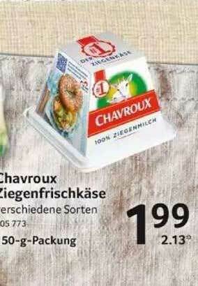 Selgros Chavroux Ziegenfrischkäse Angebot