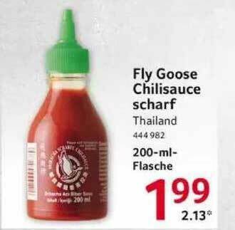 Selgros Fly Goose Chilisauce Scharf Angebot