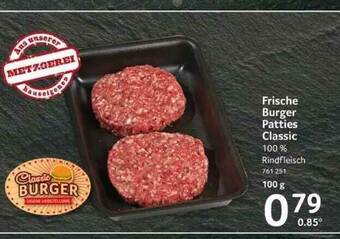 Selgros Frische Burger Patties Classic Angebot