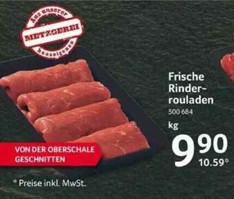 Selgros Frische Rinderrouladen Angebot