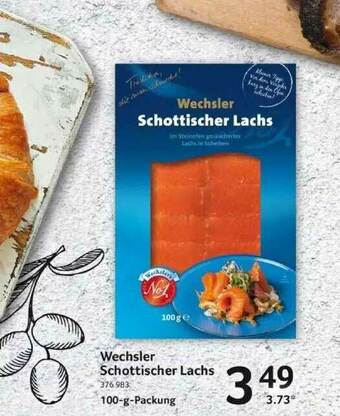 Selgros Wechsler Schottischer Lachs Angebot