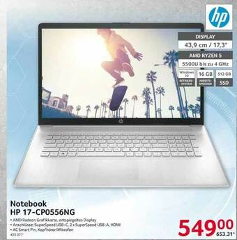 Selgros Notebook Hp 17-cp0556ng Angebot