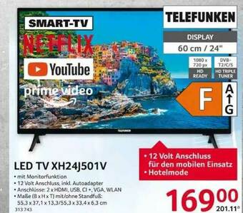 Selgros Telefunken Led Tv Xh24j501v Angebot