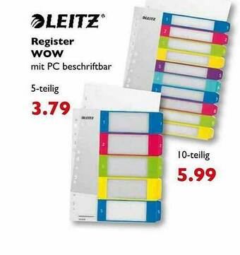 Vedes Leitz Register Wow Angebot