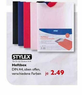 Vedes Stylex Heftbox Angebot