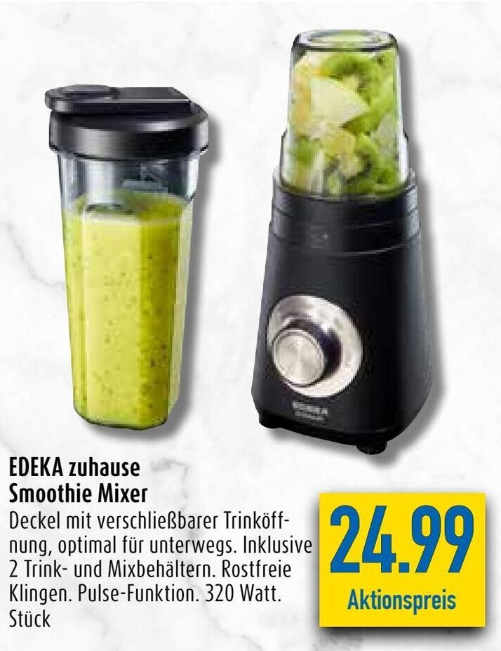 Edeka Zuhause Smoothie Mixer Angebot bei diska