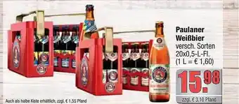 alldrink Paulaner weißbier Angebot