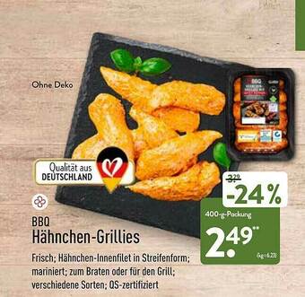 Aldi Nord Bbq Hähnchen-grillies Angebot