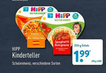 Aldi Nord Hipp Kinderteller Angebot