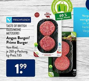 Aldi Süd Angus Burger Oder Prime Burger Angebot