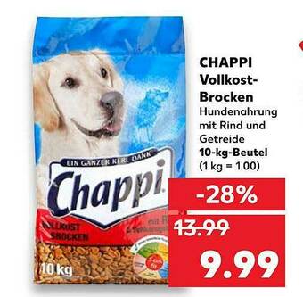 Kaufland Chappi Vollkost Brocken Angebot