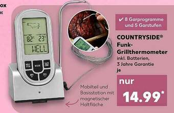 Kaufland Countryside Funk Grilthermometer Angebot