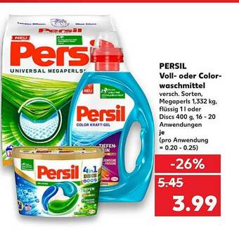 Kaufland Persil Voll Oder Color Waschmittel Angebot