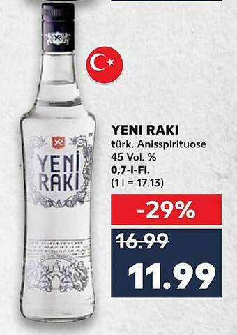 Kaufland Yeni Raki Angebot