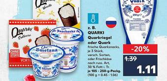 Kaufland Z.b Quarki Quarkriegel Oder Quark Angebot