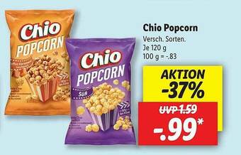 Lidl Chio Popcorn Angebot