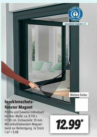 Lidl Insectenschutzfenster Magnet Angebot