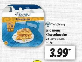 Lidl Eridanous Käseschnecke Angebot