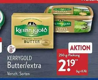 Aldi Nord Kerrygold butter oder extra Angebot