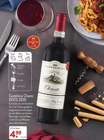 Aldi Nord Castelsina chianti docg 2020 Angebot