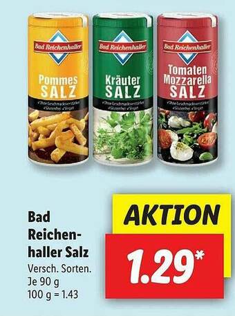 Lidl Bad Reichenhaller Salz Angebot