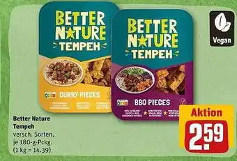 REWE Better nature tempeh Angebot