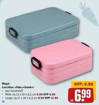 REWE Mepal lunchbox „take a break“ Angebot