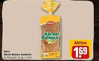 REWE Harry körner balance sandwich Angebot