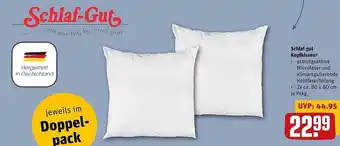 REWE Schlaf-gut kopfkissen Angebot