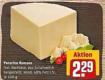 REWE Pecorino romano Angebot