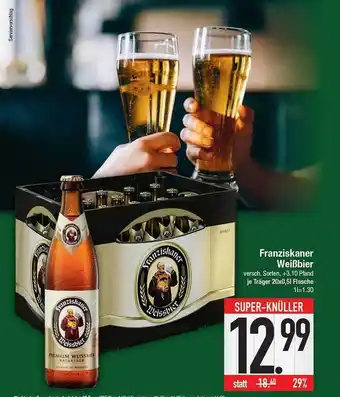 E-Center Franziskaner weißbier Angebot