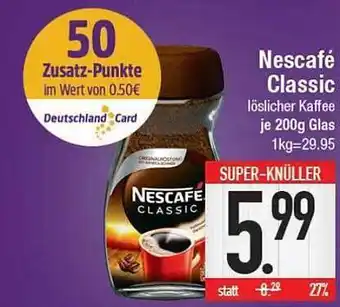 E-Center Nescafé classic Angebot