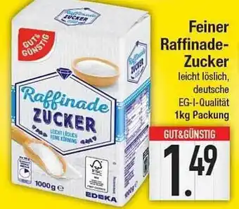 E-Center Gut & günstig feiner raffinade-zucker Angebot