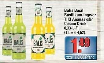 alldrink Balis Basil Basilikum-ingwer, Tiki Ananas Oder Cosmo Drink Angebot