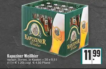 Edeka Kapuziner weißbier Angebot