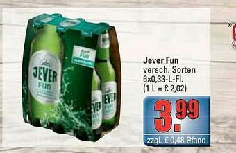 alldrink Jever Fun Angebot